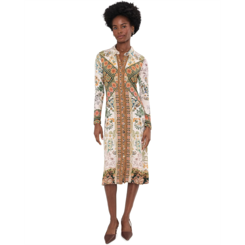 Womens Johnny Was The Janie Favorite Fitted Button-Down Dress