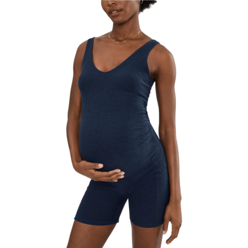 Beyond Yoga Spacedye Movin Mama Maternity Biker Jumpsuit