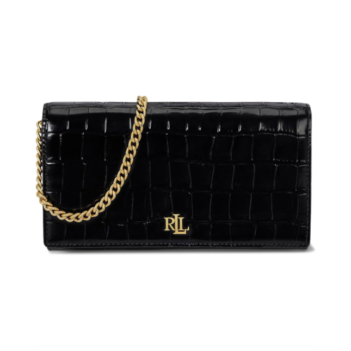 POLO Ralph Lauren Lauren Ralph Lauren Croc-embossed Medium Adair Ii Crossbody