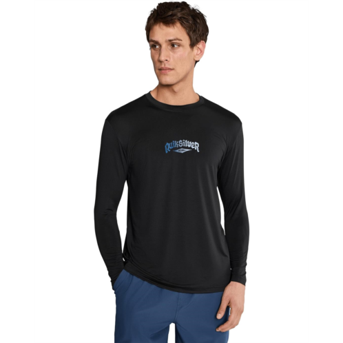 Mens Quiksilver Everyday Graphic Long Sleeve Surf Tee