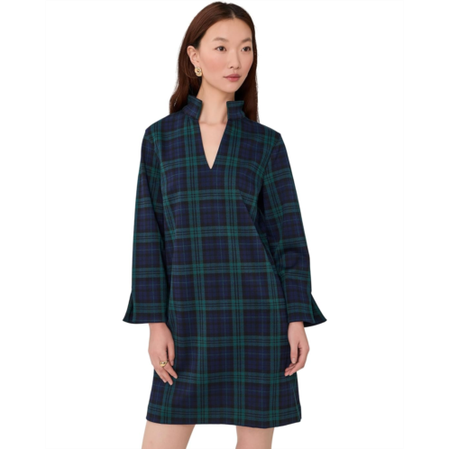 Womens Vineyard Vines Blythe Plaid Ponte Dress