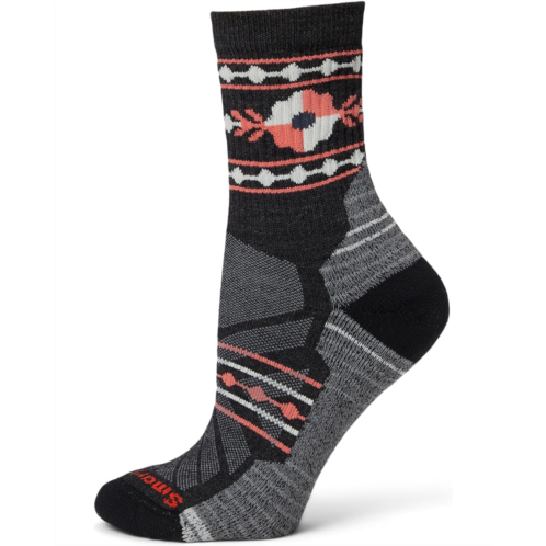 Smartwool Hike Light Cushion Retro Floral Mid Crew Socks