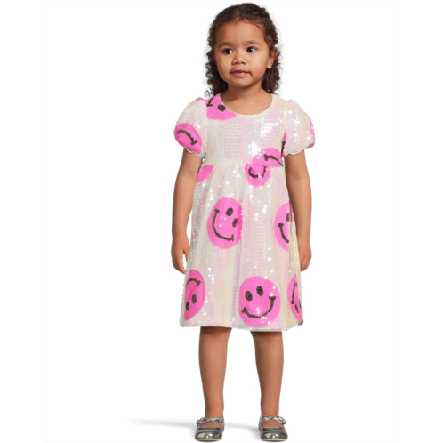 Girls Lola and The Boys Pinkie Happy Emoji Dress (Little Kid/Big Kid)