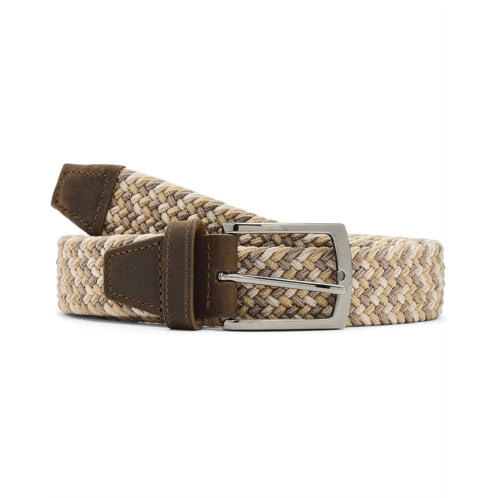 Johnston & Murphy Woven Stretch Knit Belt