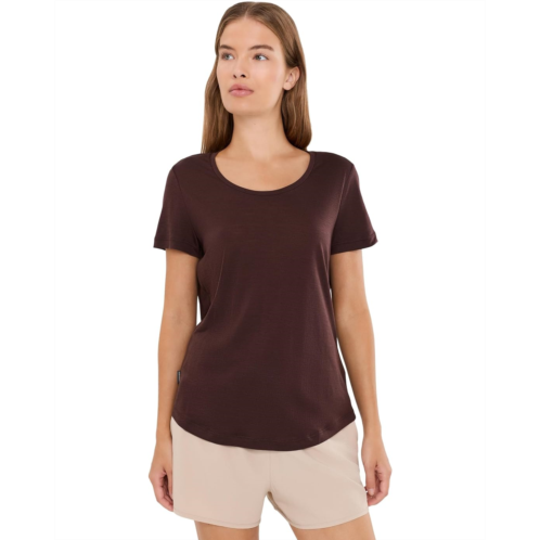 Womens Icebreaker Merino 125 Cool-Lite Sphere Short Sleeve Scoop Tee Merino 125 Cool-Lite Sphere Short Sleeve Scoop Tee