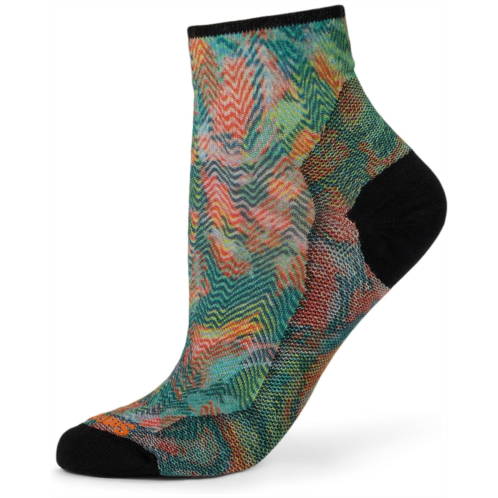 Smartwool Bike Zero Cushion Jungle Music Print Ankle Socks
