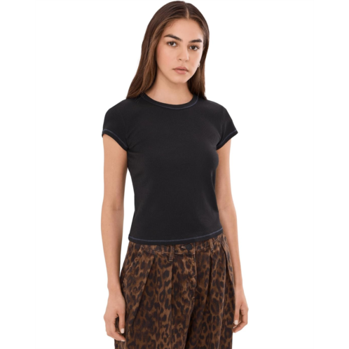 Womens Splendid Roma Short Sleeve Tee