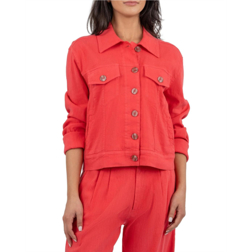 KUT from the Kloth Julia - Semi Fit Linen Jacket
