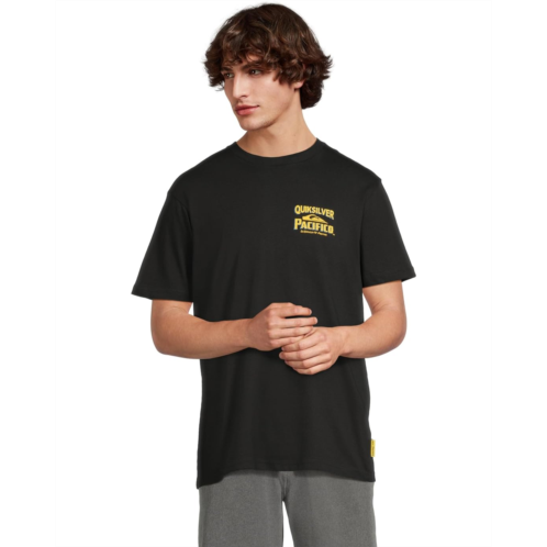 Quiksilver Pacifico Signage Short Sleeve Screen Tee