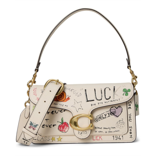 COACH Tabby Shoulder Bag 26 With Sketch Print