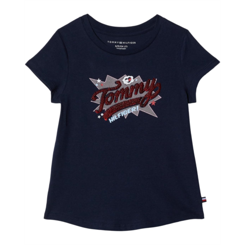 Tommy Hilfiger Kids Sequin Tommy Tee (Big Kids)