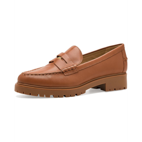 POLO Ralph Lauren Womens Lauren Ralph Lauren Marli Leather Penny Loafers
