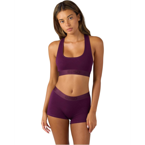 PSD Plum Modal Solid Sports Bra