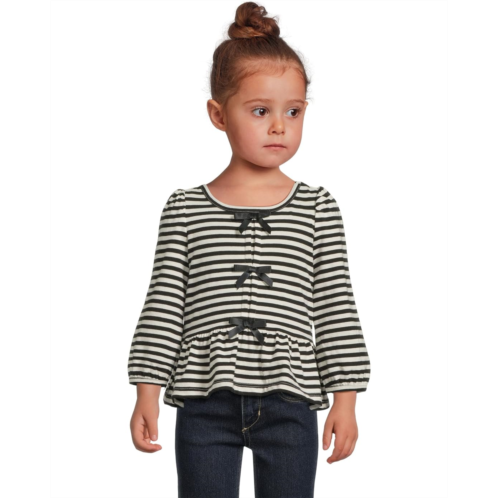 Janie and Jack Stripe Bow Top (Infant)
