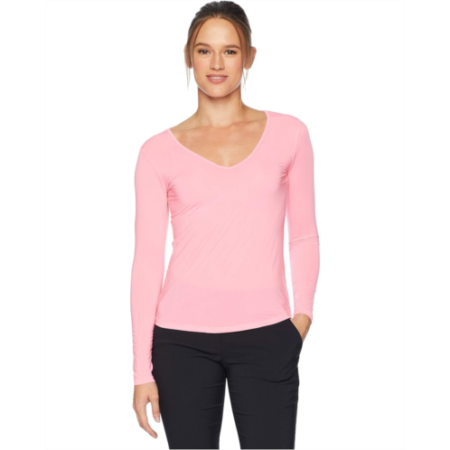 Womens Jamie Sadock Sunsense Long Sleeve Layering Top