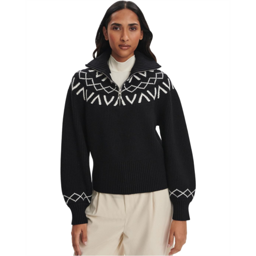 Varley Sigrid Fairisle 1/2 Zip Knit