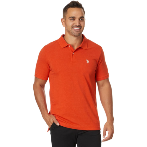 U.S. Polo ASSN. Solid Cotton Pique Polo with Small Pony