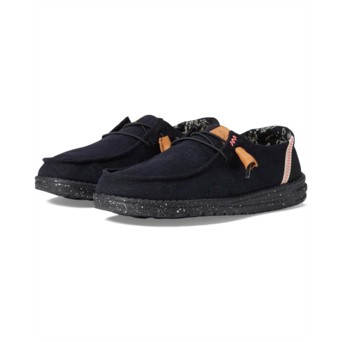 Womens Hey Dude Wendy Washed Canvas Slip-On Casual Shoes