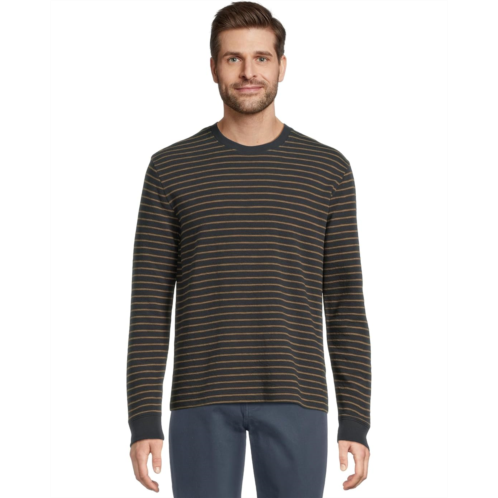 Vince Slub Stripe Long Sleeve Crew