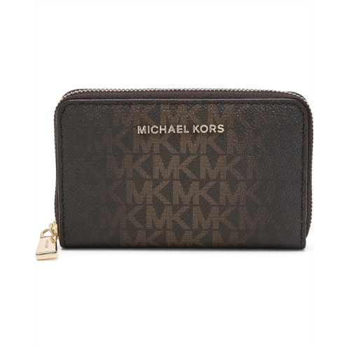 Michael Michael Kors Jet Set Small Zip Around Card Case
