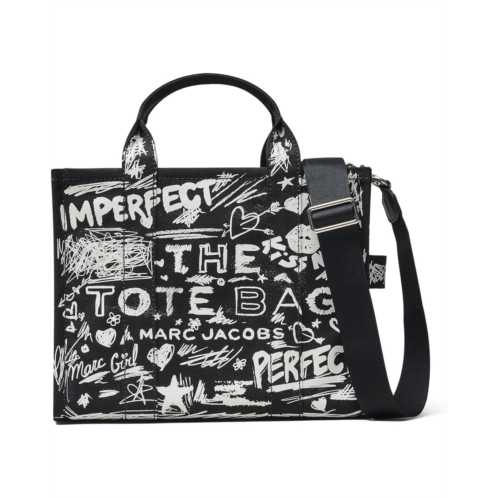 Marc Jacobs The Punk Scribble Canvas Medium Tote Bag