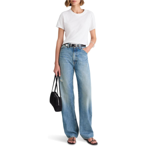 Womens Madewell Balloon Jean In Dobbins Wash