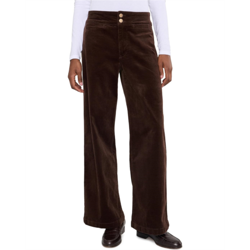 Womens KUT from the Kloth Meg Corduroy Wide Leg Pants with Welt Pocket