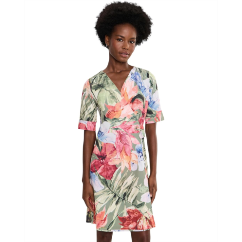 Tommy Bahama Carmela Island Bloom Elbow Sleeve Dress