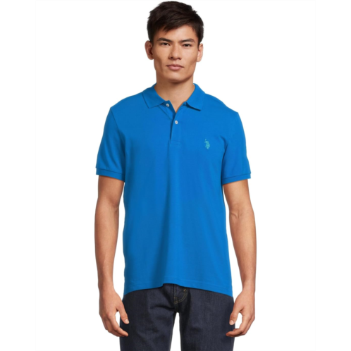 U.S. Polo ASSN. Slim Fit Solid Pique Polo Shirt