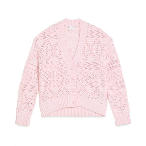 Girls abercrombie kids Pointelle Cardigan (Little Kid/Big Kid)