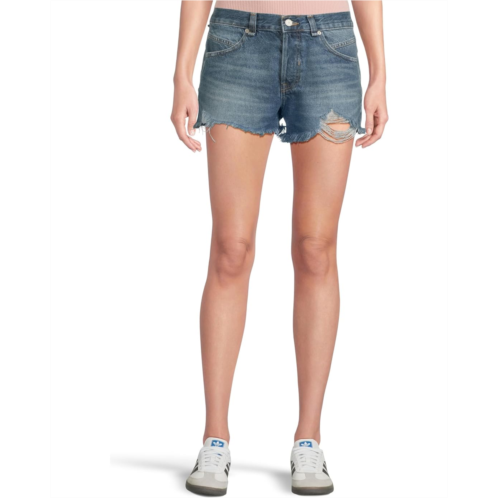Womens Free People Now Or Never Denim Short