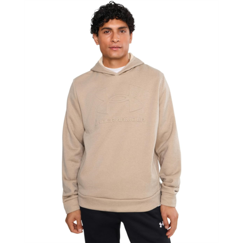 Mens Under Armour Armour Fleece Twist Embossed Hoodie