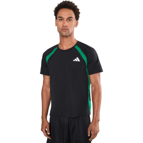 Mens adidas Adizero Archive Running Tee