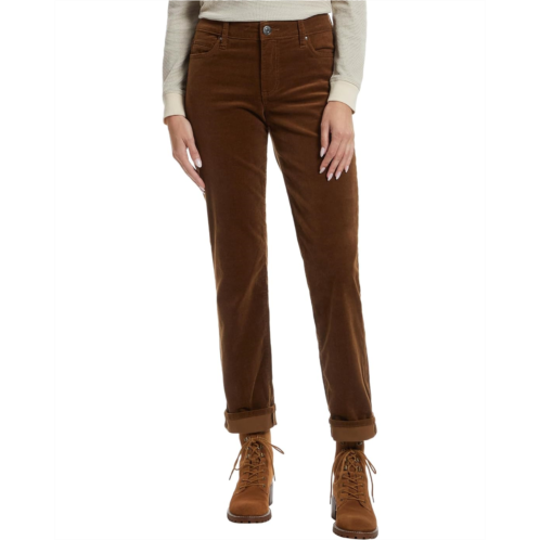 KUT from the Kloth Catherine Corduroy Boyfriend 5 Pockets in Whiskey