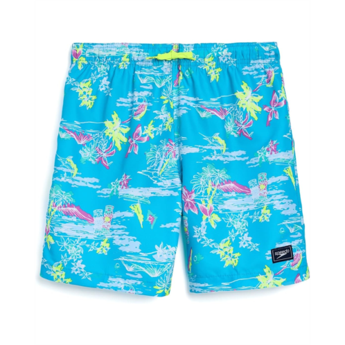 Boys Speedo Kids Swim Trunks Mid Length Redondo Printed (Little Kid/Big Kid)