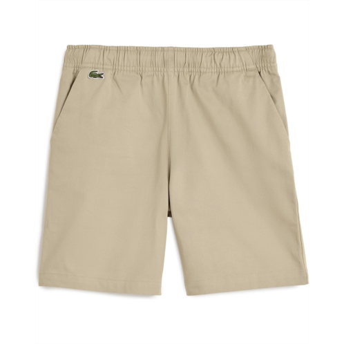 Boys Lacoste Kids Stretch Twill Shorts (Big Kid)