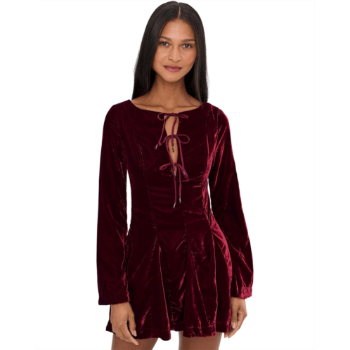 Free People Linney Velvet Mini