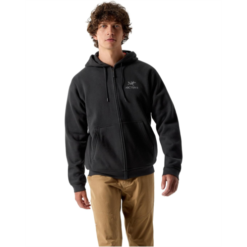 Mens Arcteryx Emblem Fleece Full-Zip Hoody