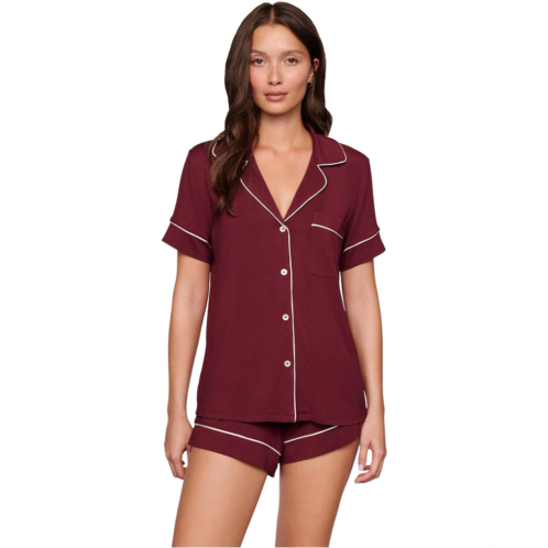Womens Eberjey Gisele Relaxed Short PJ Set