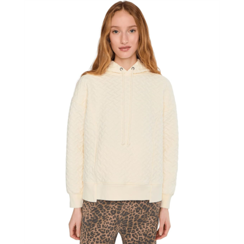 Mod-o-doc Quilte Long Sleeve Oversized Step Hem Hoodie