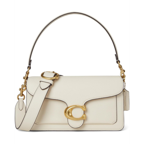 COACH Polished Pebble Leather Tabby Shoulder Bag 26