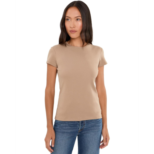 POLO Ralph Lauren Womens Lauren Ralph Lauren Petite Stretch Cotton Tee