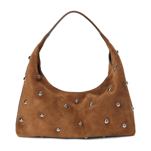 Madewell Suede Slouchy Shoulder Bag-Stud