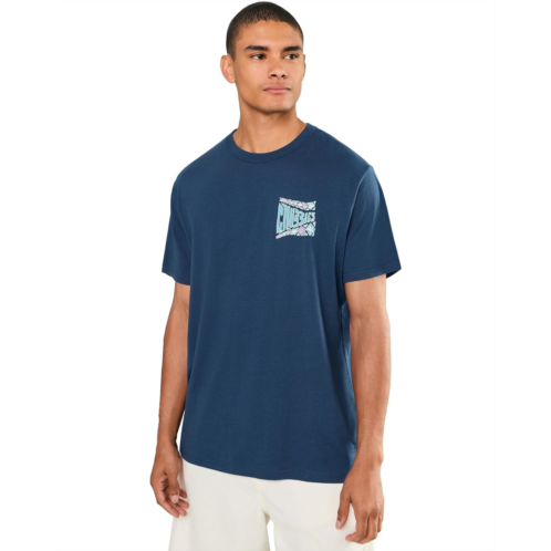 Mens Chubbies Chubbies The Follow The Curve (Non-Pocket Graphic T-shirt)