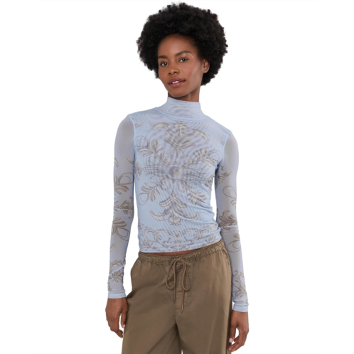 Womens Free People Jessa Long Sleeve Top