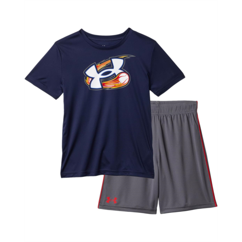 Under Armour Kids Tech Baseball SS Set (Little Kid/Big Kid)