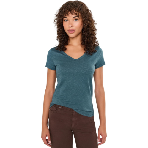 Womens Toad&Co Marley Short Sleeve V Tee