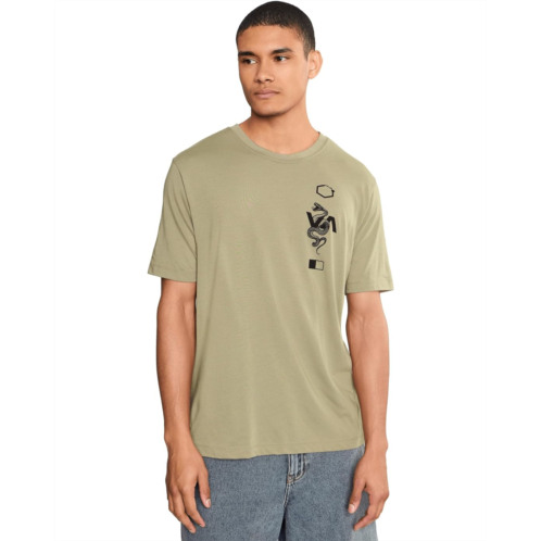 Mens RVCA Barron Venom Short Sleeve