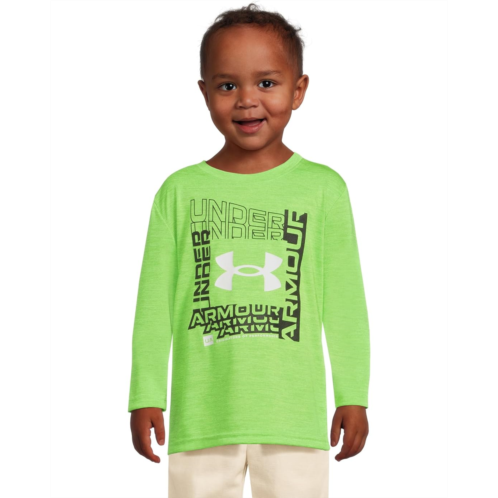 Boys Under Armour Kids Logo Frame Twist Tech Long Sleeve (Little Kid)
