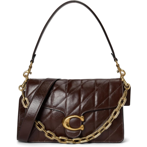 COACH Chain Tabby Shoulder Bag With Quilting